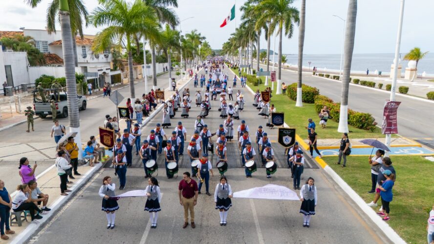 Desfile cívico, deportivo y militar conmemorativo del CXIV Aniversario del inicio de la Revolución Mexicana