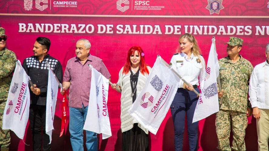 Fortalecemos la seguridad en Campeche: Inversión histórica y nuevas unidades policiales