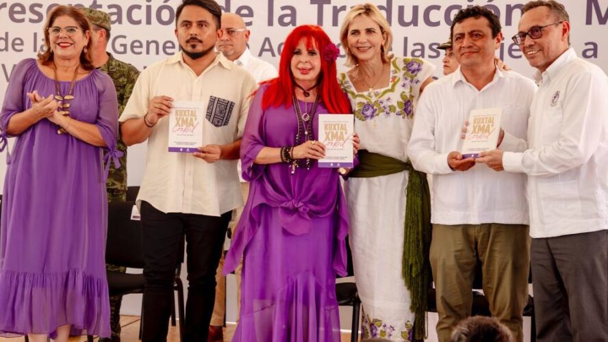 Presentación de la traducción al maya de la Ley General de Acceso de las Mujeres a una Vida Libre de Violencia