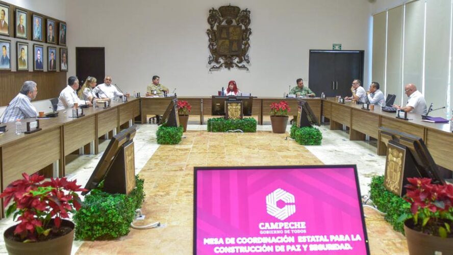 Mesa de Coordinación Estatal para la Construcción de la Paz y la Seguridad