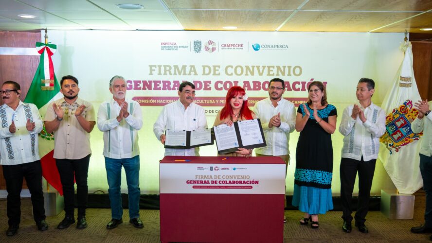Firma el convenio general de colaboración e instalamos el Consejo Estatal de Pesca y Acuacultura