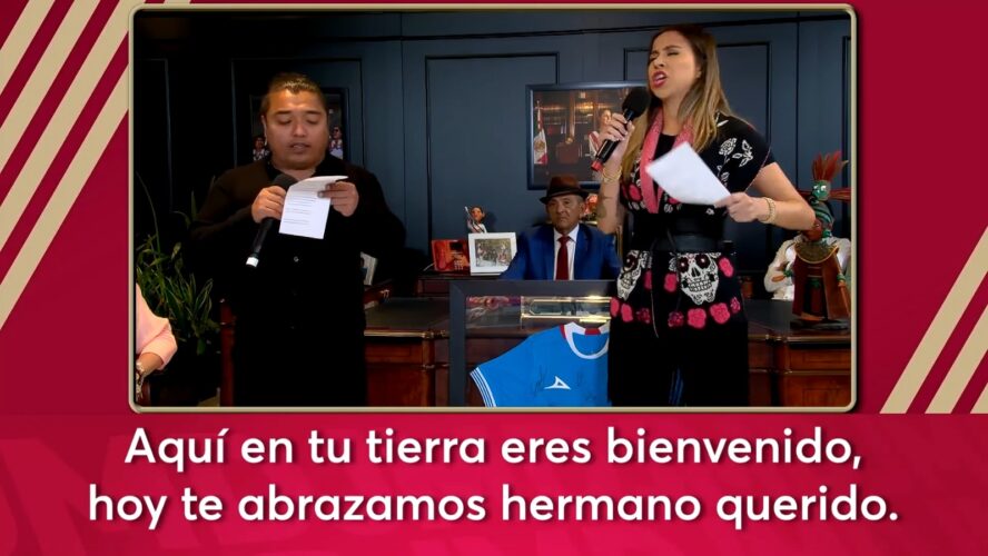 Les comparto la canción Hermano Migrante…