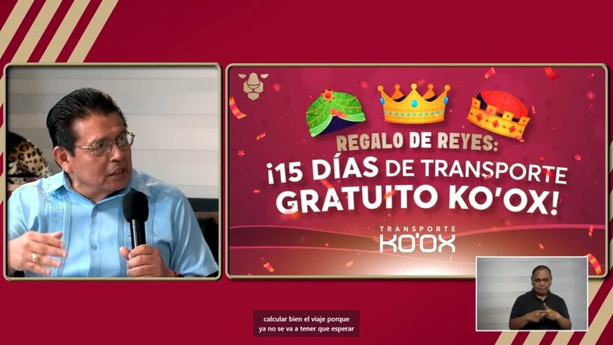 Primera ciudad de México con semáforos inteligentes y transporte Ko’ox