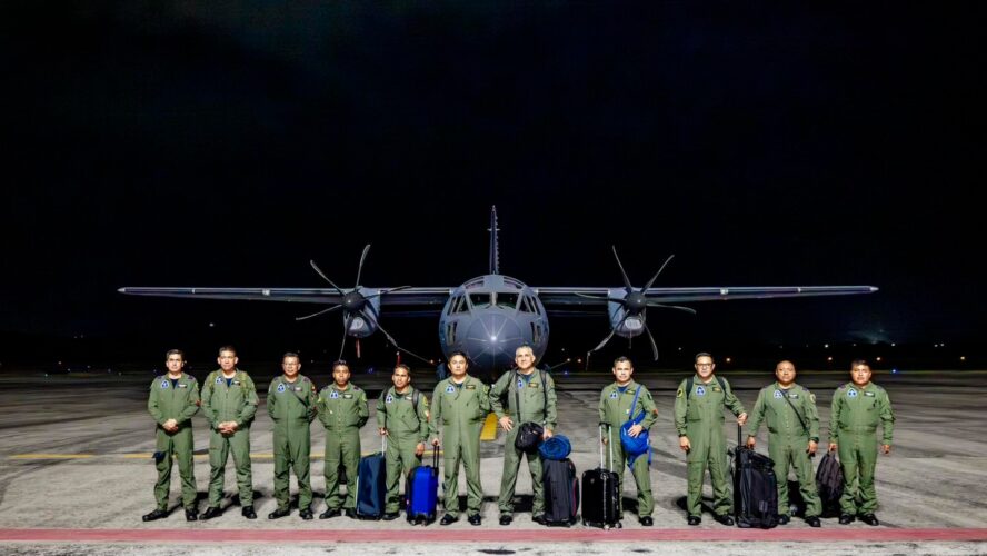 Llegan aeronaves para traslado de 500 elementos de la Guardia Nacional a la frontera