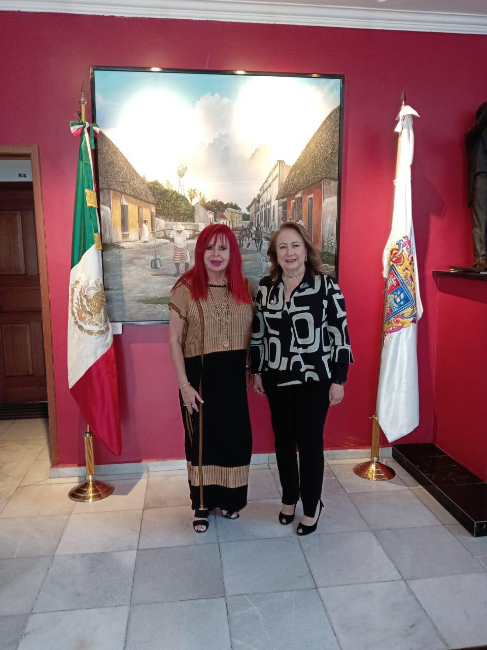 Reunión con la ministra Yasmín Esquivel