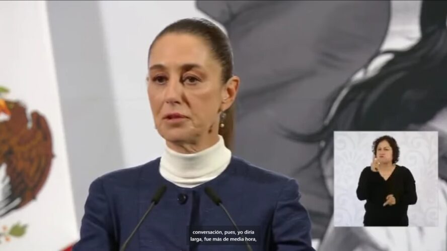 Claudia Sheinbaum y Donald Trump dialogan sobre Migración, Fentanilo y Comercio