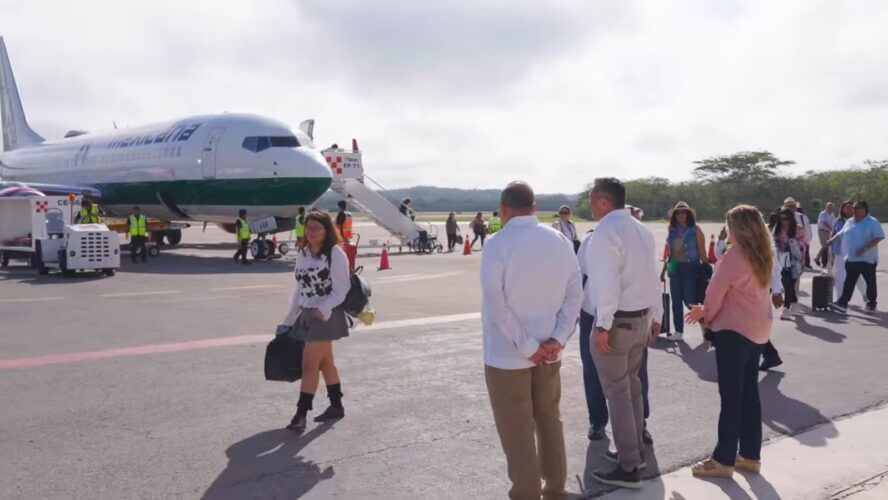 ¡Hoy regresó Mexicana de Aviación a Campeche!