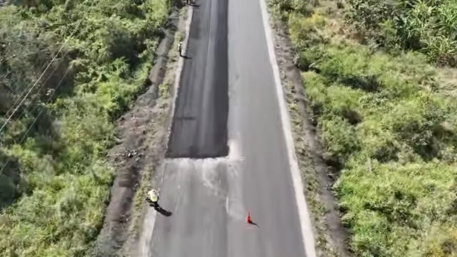 Avance de la rehabilitación de carreteras: