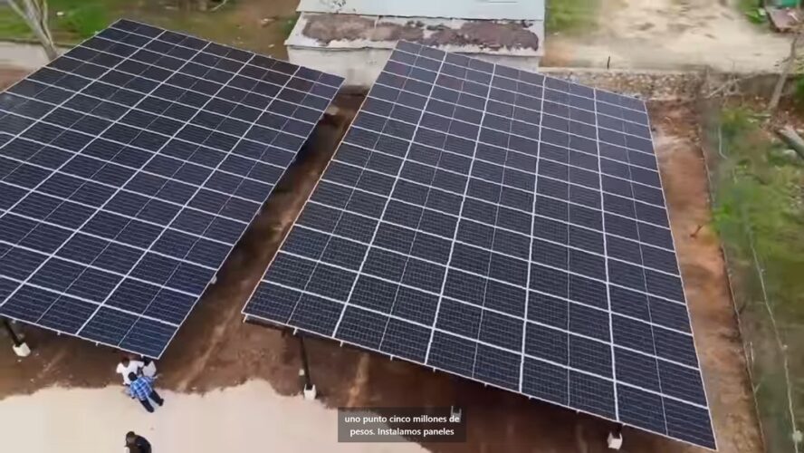Con los paneles solares en Pich, se transforma la energía del sol y se reducen los costos de energía