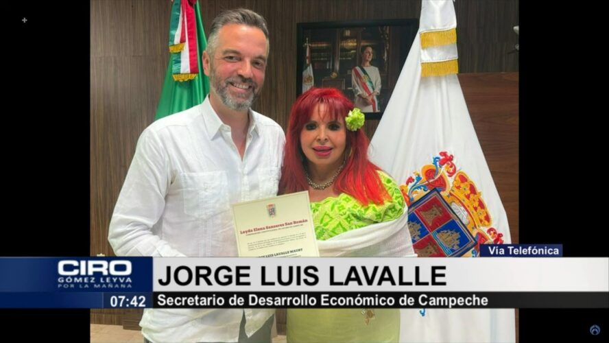 Es una bendición para mí trabajar con Layda Sansores: Jorge Luis Lavalle