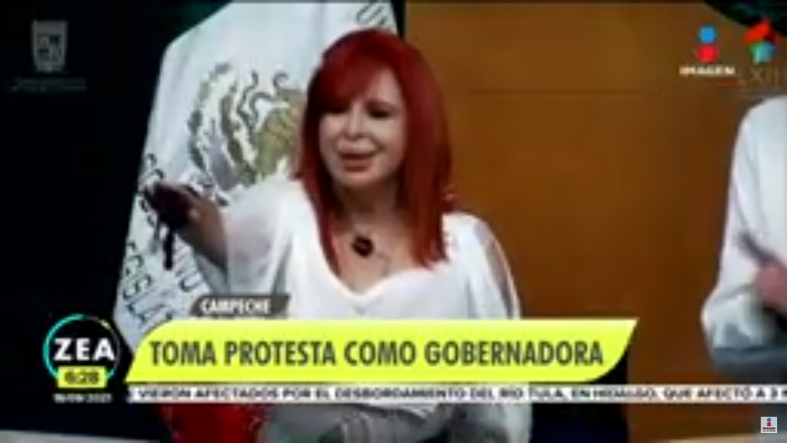 Layda Sansores toma protesta como gobernadora de Campeche