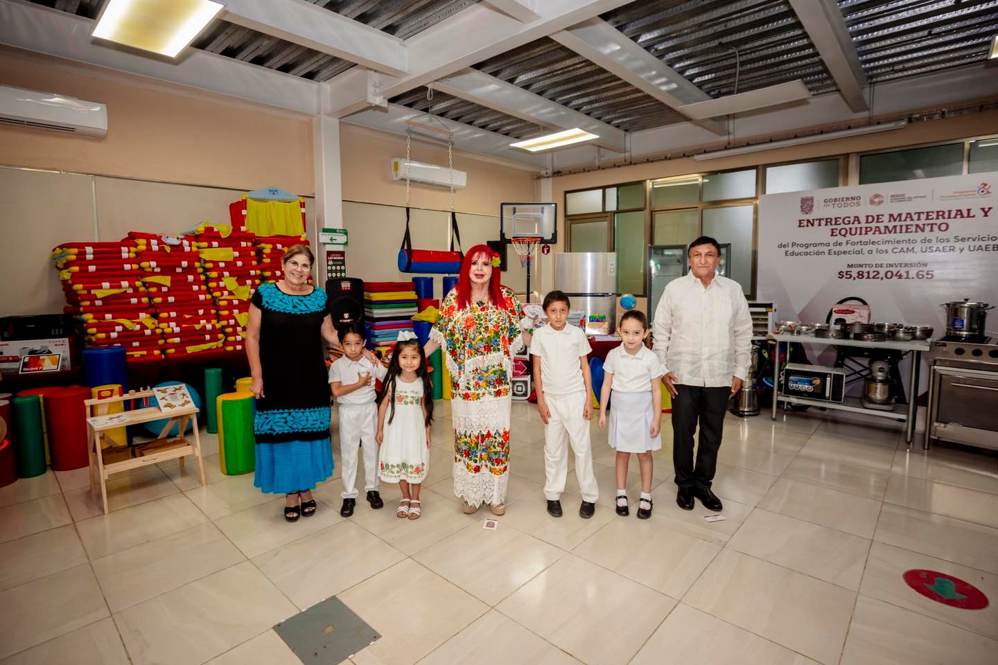 Inversión de 5.8 mdp para fortalecer la educación especial en Campeche