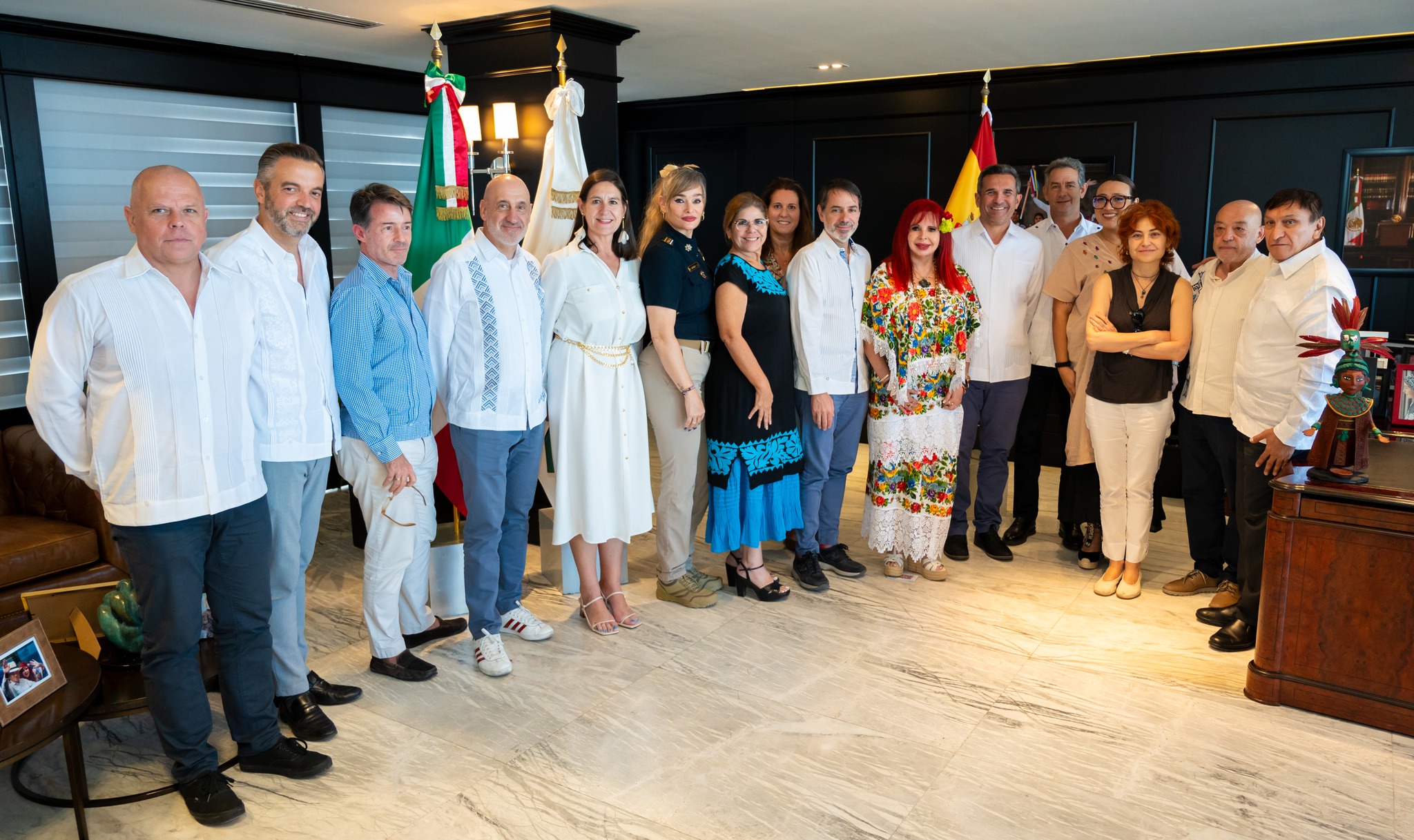 Reunión de trabajo con el Embajador de España para explorar proyectos de colaboración en beneficio de Campeche
