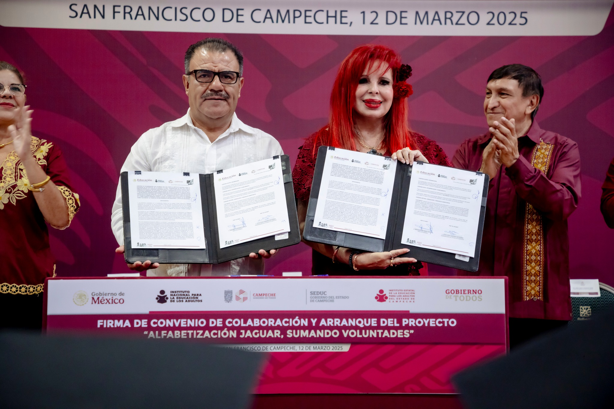 Firma de convenio con INEA y arranque del programa Alfabetización Jaguar: Sumando Voluntades