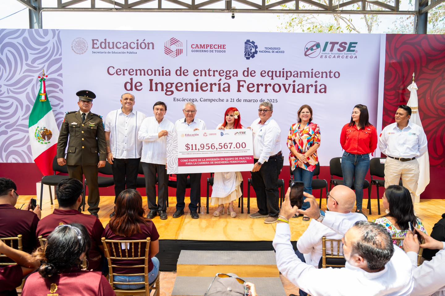 Impulsamos la educación ferroviaria en Escárcega con equipo de última generación