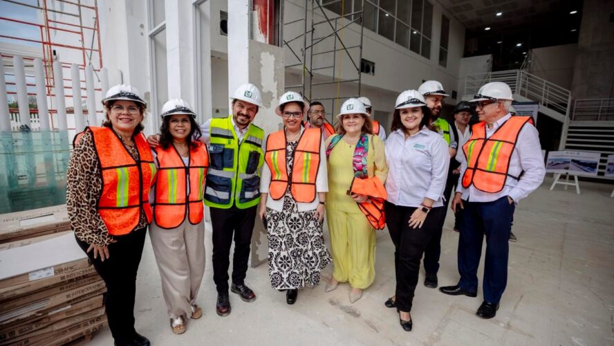 Supervisamos la remodelación del Hospital Materno Infantil en Cd. del Carmen