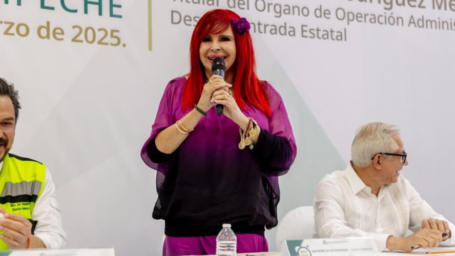 Informe de actividades de Flor Irene Rodríguez Melo, titular del Órgano de Operación Administrativa Desconcentrada del IMSS en Campeche