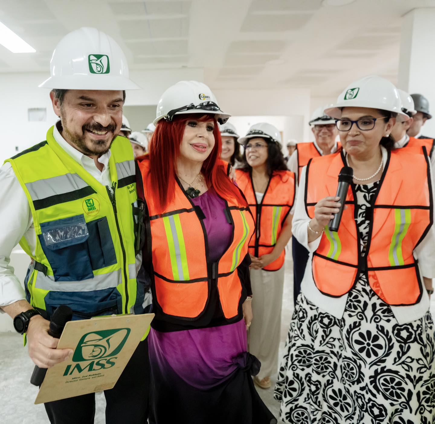 Recorrido de supervisión del Hospital Materno Infantil de Carmen