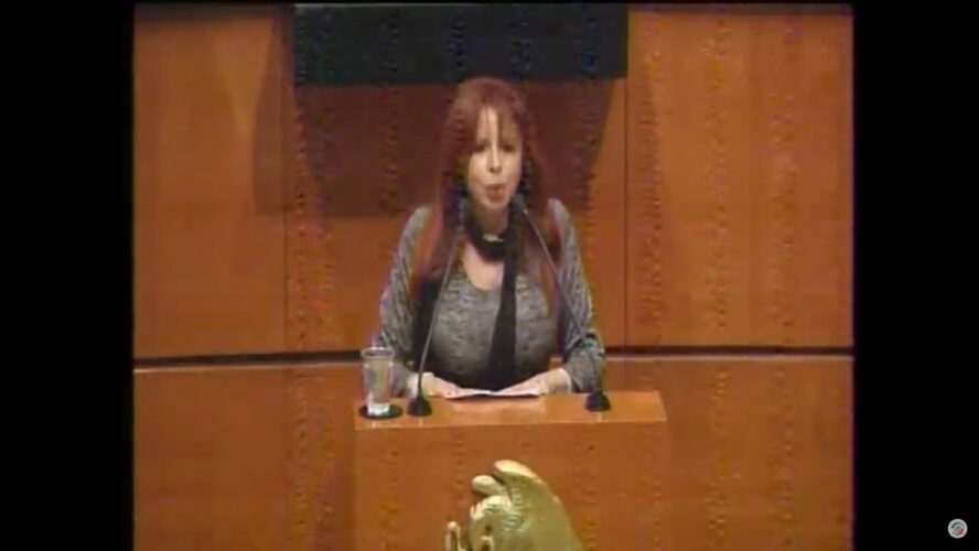 Sen. Layda Sansores fija posicionamiento de la presentación de Claudia Ruiz, titular de la SRE