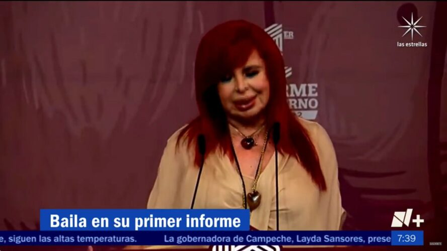 Layda Sansores arma fiesta con baile en su informe de gobierno – Despierta