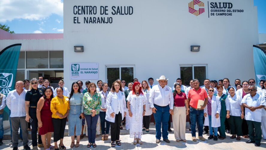 Supervisión de la construcción y equipamiento del Centro de Salud en la localidad El Naranjo