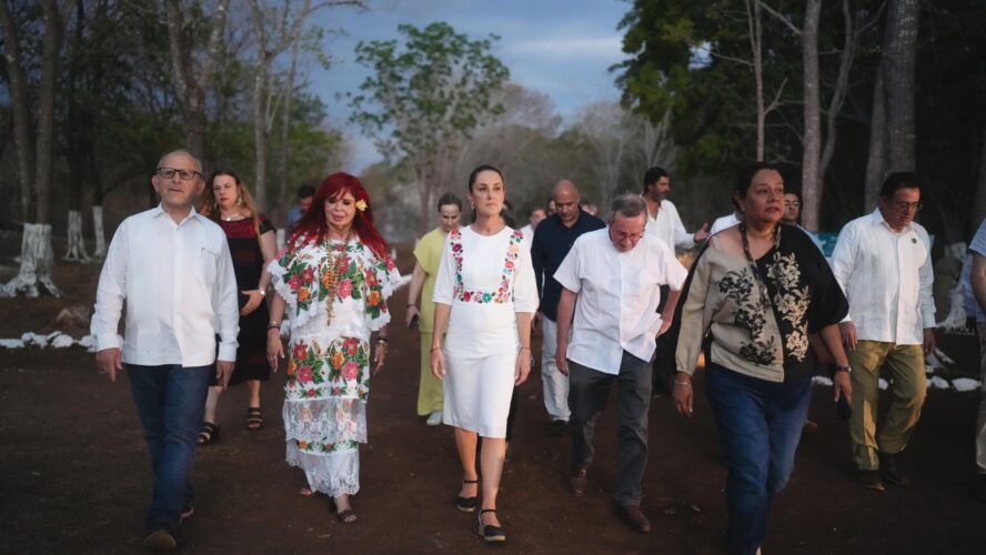 Inauguramos el Centro de Atención a Visitantes de Xcalumkín