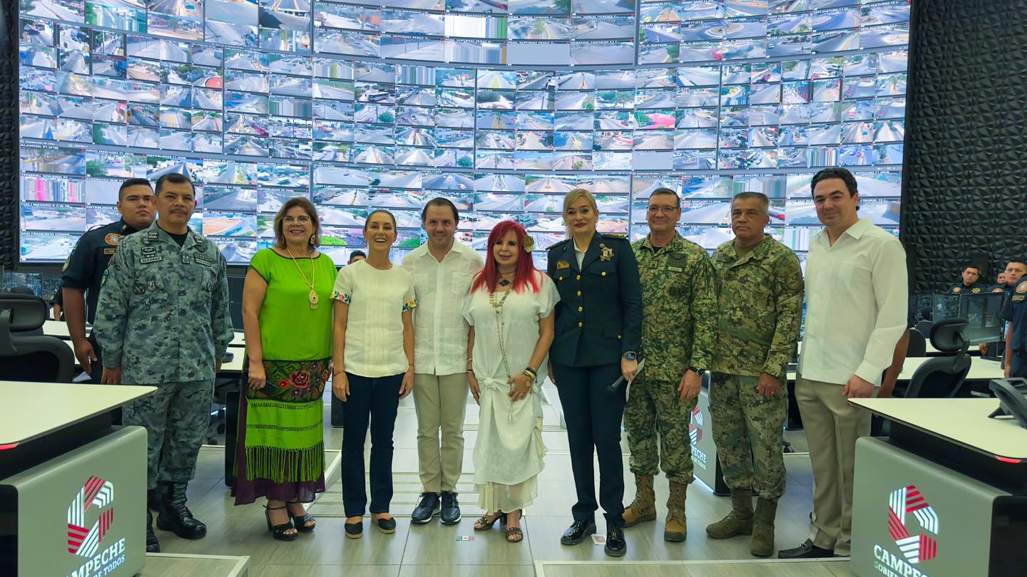 Inauguramos junto a la presidenta Claudia Sheinbaum el nuevo C5 de Campeche, uno de los más modernos del país