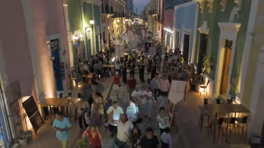 Un éxito, la 1ª Campechaneada en el Centro Histórico de nuestra ciudad capital