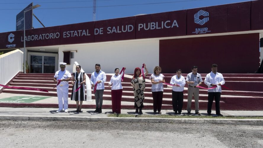 Hoy pusimos en marcha el Laboratorio Estatal de Salud Pública