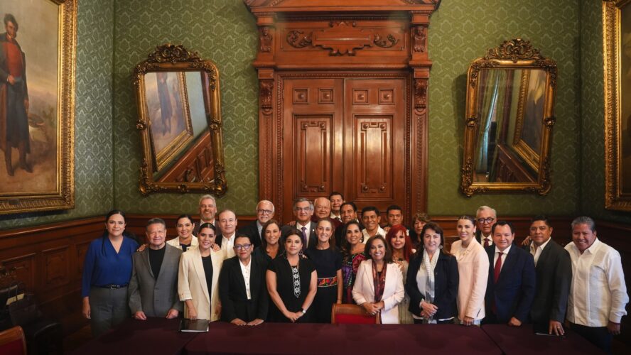 Sostuvimos una importante reunión de trabajo con la presidenta Claudia Sheinbaum Pardo y los gobernadores que integramos el modelo IMSS Bienestar
