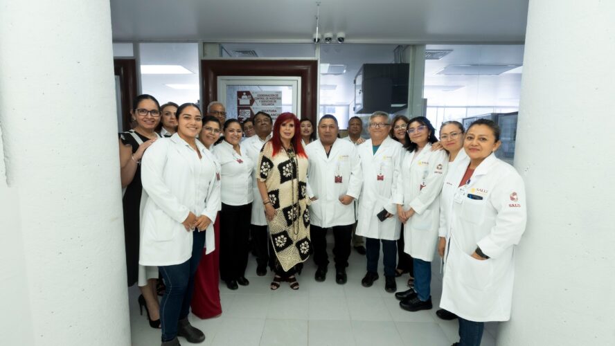 Hoy pusimos en marcha el Laboratorio Estatal de Salud Pública