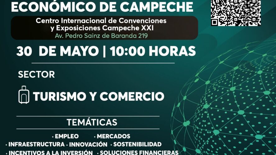 Tu voz es importante y queremos escucharla en el Foro de Propuestas para la Nueva Ley de Desarrollo Económico de Campeche!