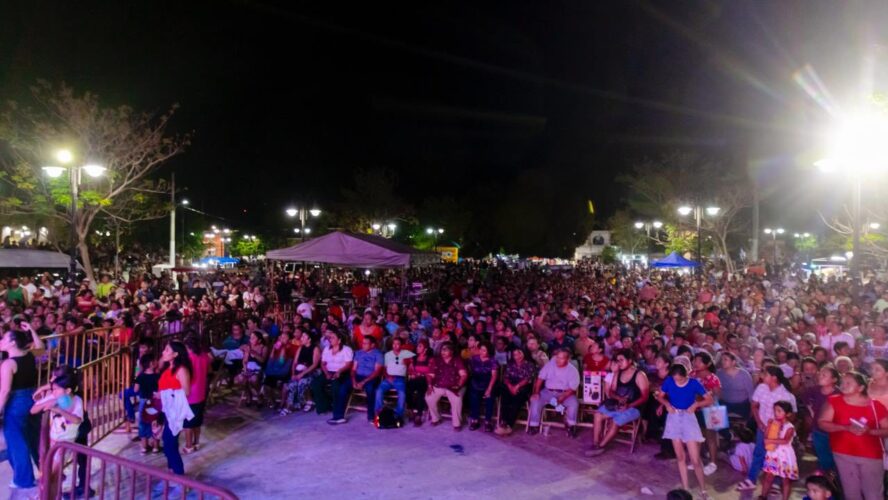 Festival Mamá Jaguar en Calkiní. ¡Éxito total!