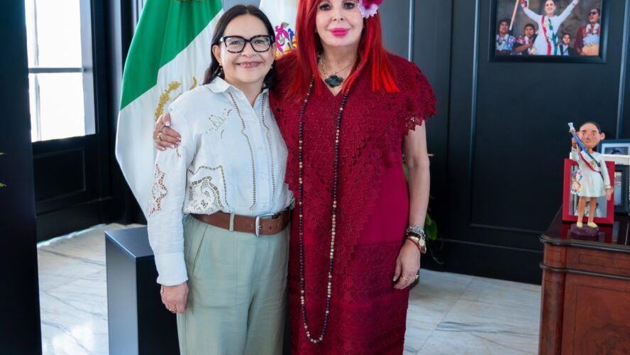 Reunión con la directora general de CFE Nacional, Emilia Calleja Alor
