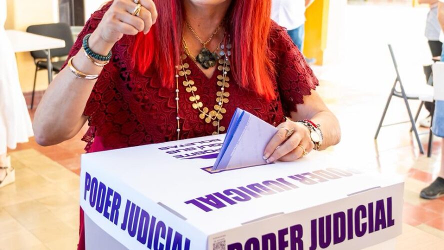 Ya ejercí mi derecho al voto para elegir a jueces, magistrados y ministros del Poder Judicial de la Federación
