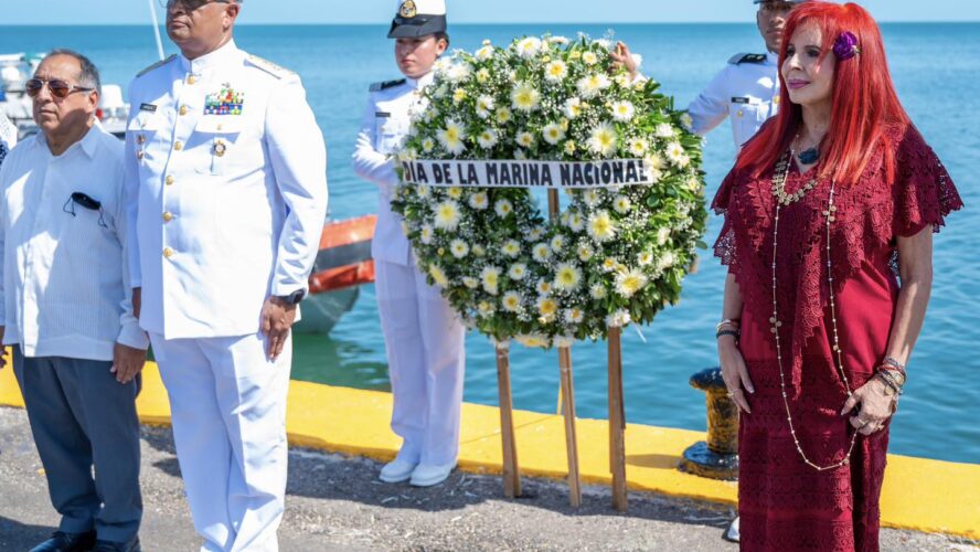 Con el propósito de rendir homenaje a la entrega, valentía y compromiso de quienes integran la Secretaría de Marina, realizamos la ceremonia conmemorativa del Día de la Marina Nacional