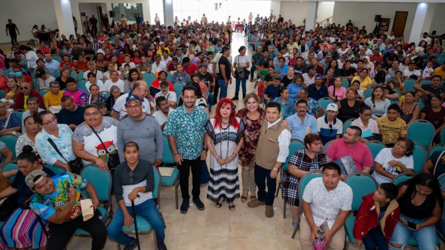 En Carmen, entregamos 1,162 tarjetas del programa Pensión para el Bienestar de las Personas con Discapacidad, que es universal en Campeche