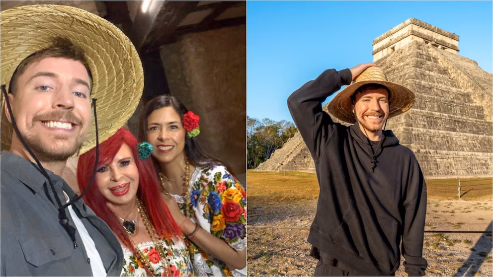 Layda Sansores defiende visita de MrBeast en Campeche; agradece su promoción turística y donativo en pozo de agua