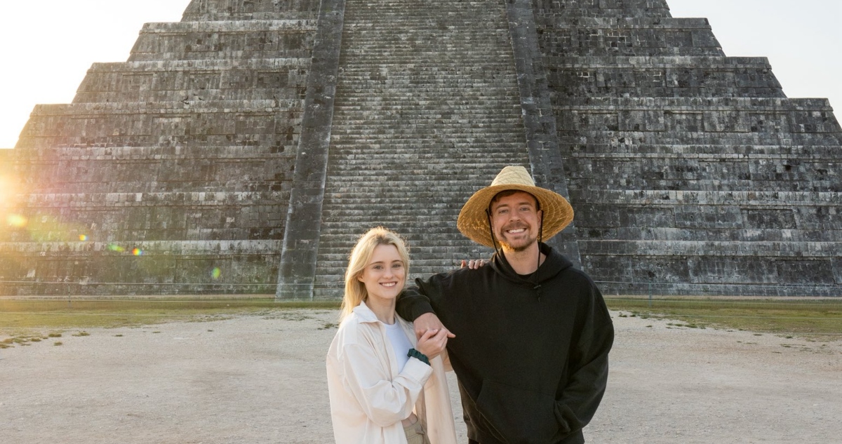 MrBeast responde a polémica por video en sitios mayas: «Teníamos todos los permisos»