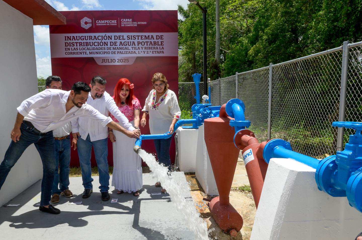 Hoy tuvimos una intensa gira de trabajo por Palizada