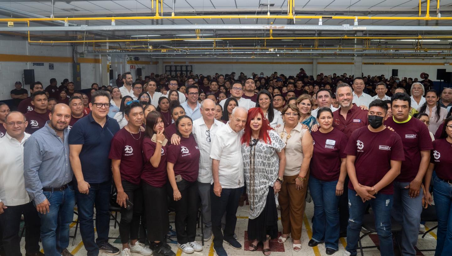 En Seybaplaya, inauguramos la planta de American Cotton Division FX, que proyecta generar más de 1,200 empleos en esta nueva etapa del desarrollo industrial de Campeche