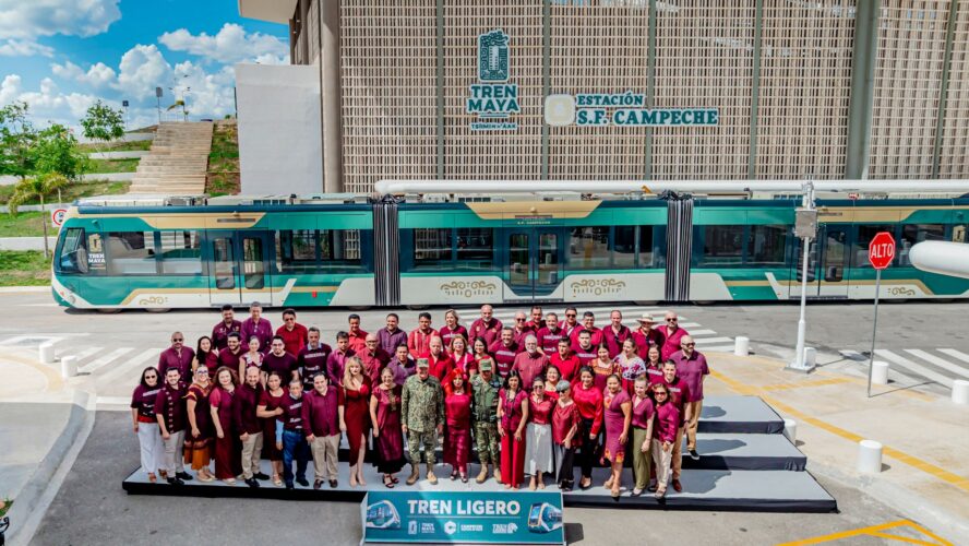 Hoy recorrimos el Tren Ligero, que ya casi arranca…