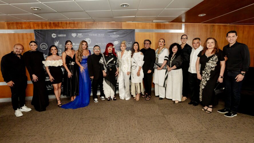 Qué noche tan maravillosa en el evento Moda Campeche! “El autismo nos incluye a todos” fue el mensaje poderoso impulsado por el DIF Estatal Campeche, encabezado por mi hermanita Laura Sansores y Mario Pavón; y en colaboración con los diseñadores Victor y Jesse