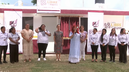 Nuestra querida Claudia Sheinbaum Pardo, primera gran PresidentA de la tierra mexicana y eso nos llena de orgullo
