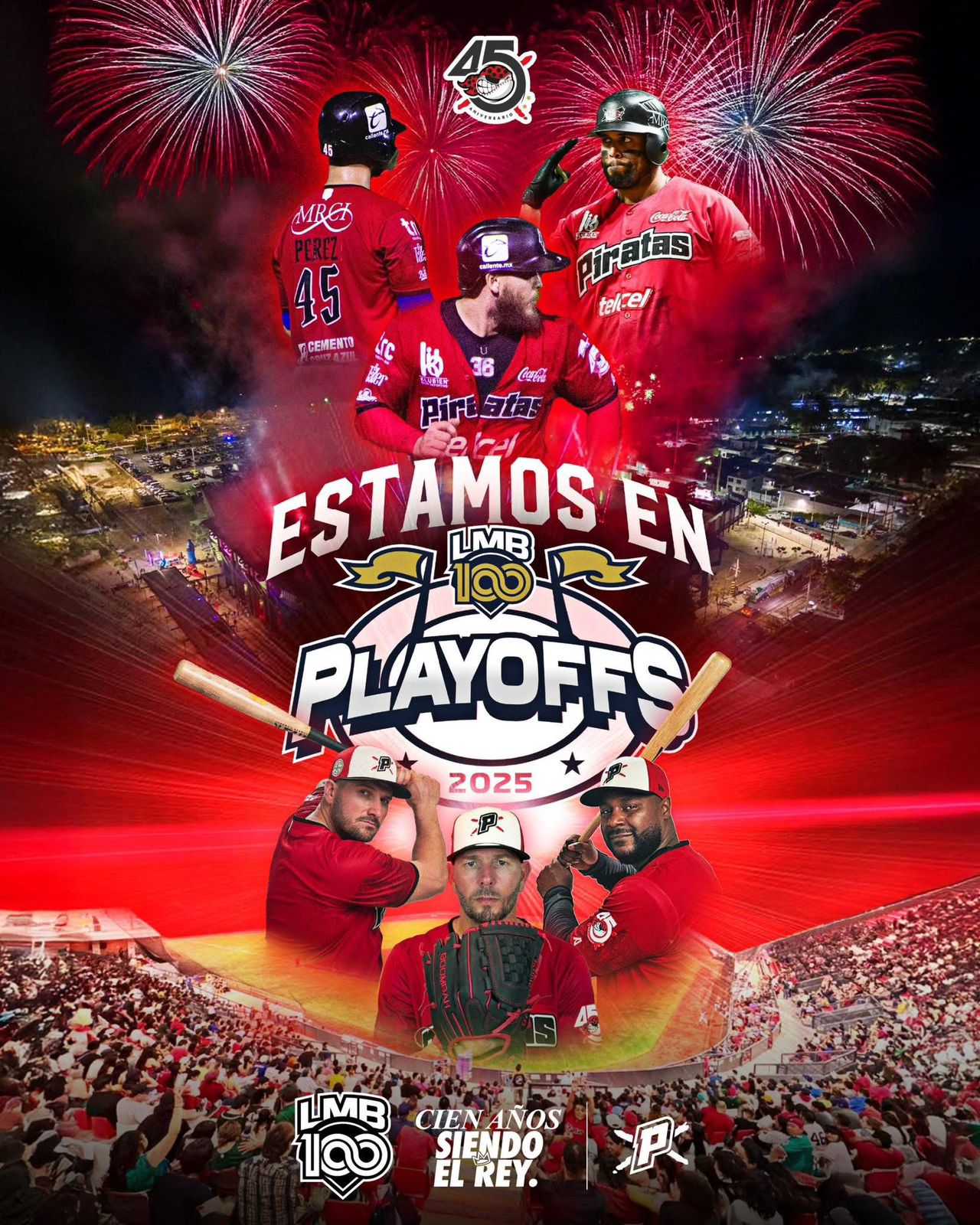 Después de 9 años, nuestros Piratas de Campeche regresan a los playoffs