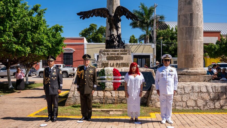 Hoy participé en la Ceremonia Cívica Conmemorativa del CLXXVIII Aniversario de la Gesta Heroica de los Niños Héroes de Chapultepec