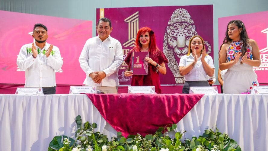 Mis felicitaciones al alcalde de Candelaria, Jaime Muñoz Morfín, por su Primer Informe de actividades