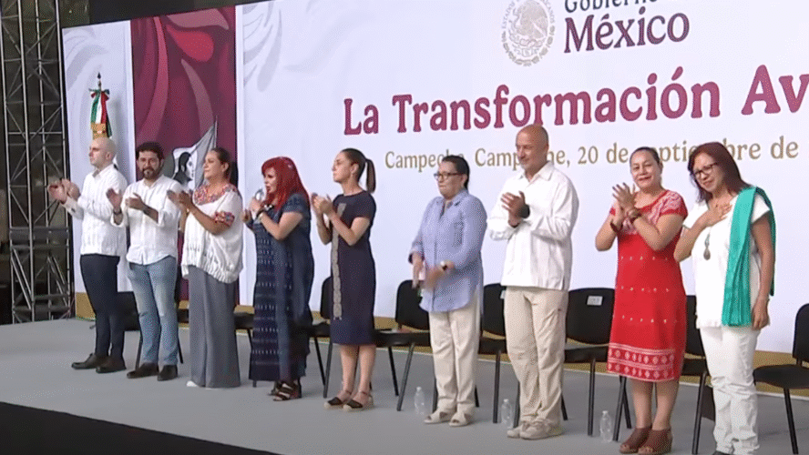 Bienvenida, presidentA Claudia Sheinbaum Pardo, a Campeche!