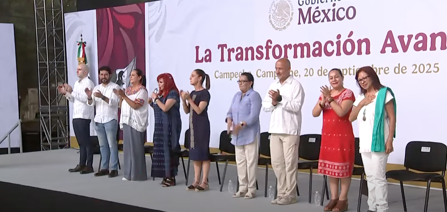 Bienvenida, presidentA Claudia Sheinbaum Pardo, a Campeche!