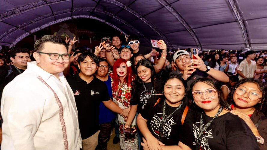 En un ambiente festivo, inauguramos el NASA International Space Apps Challenge Calkiní